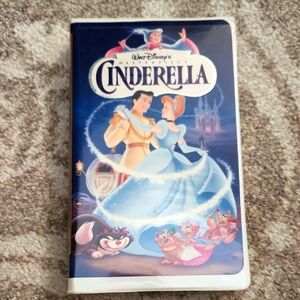 Disney Cinderella VHS Tape Vintage
